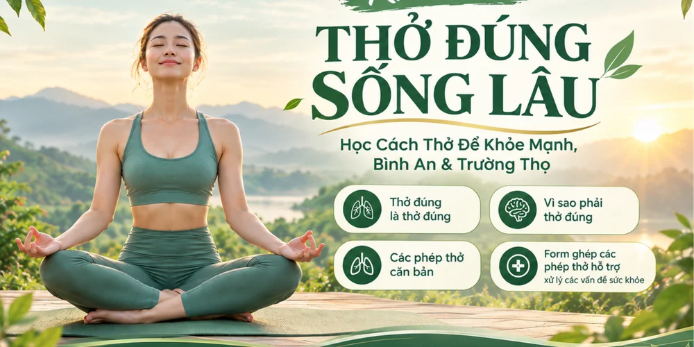3 bài thở 5 phút giúp phụ nữ bận rộn bớt căng thẳng